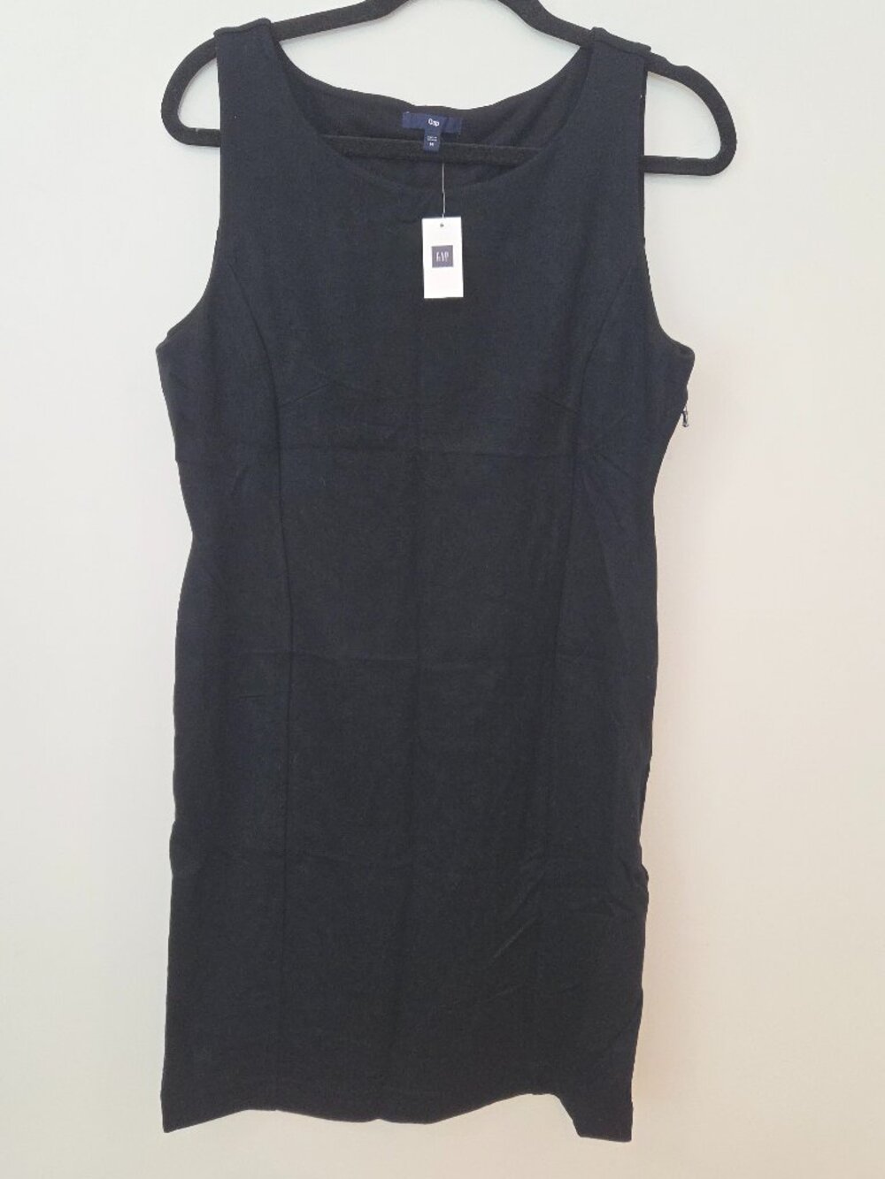 GAP Black Sleeveless Sheath Dress NWT Size 14